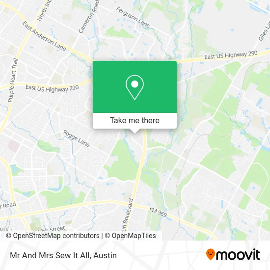 Mr And Mrs Sew It All map