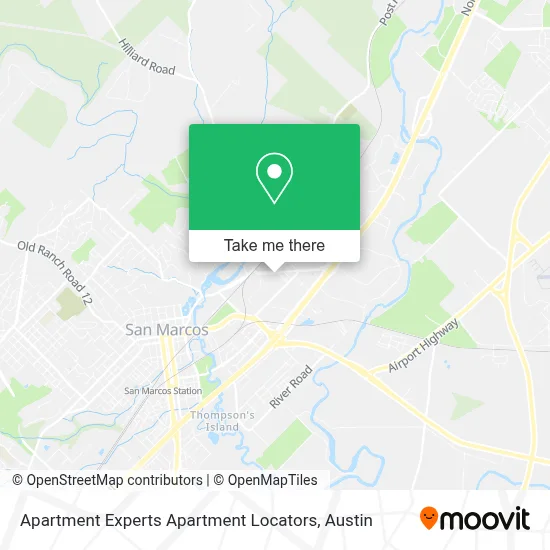 Apartment Experts Apartment Locators map