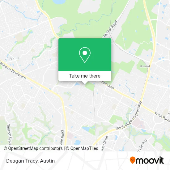 Deagan Tracy map