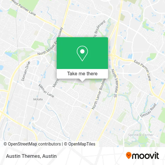 Austin Themes map