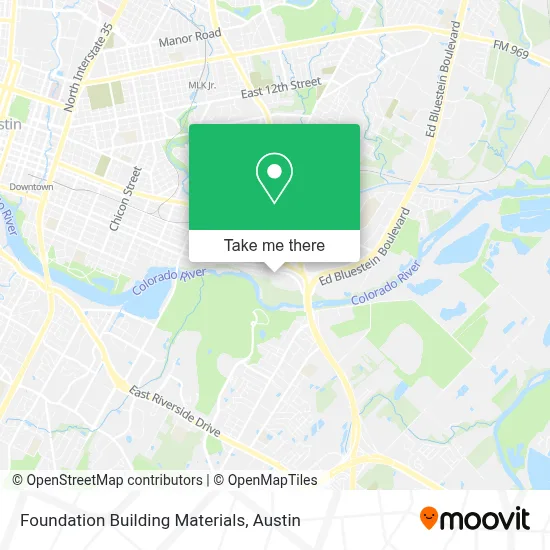 Foundation Building Materials map