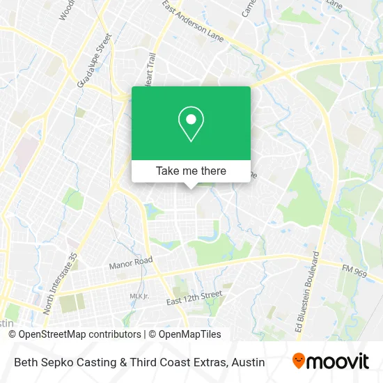 Beth Sepko Casting & Third Coast Extras map