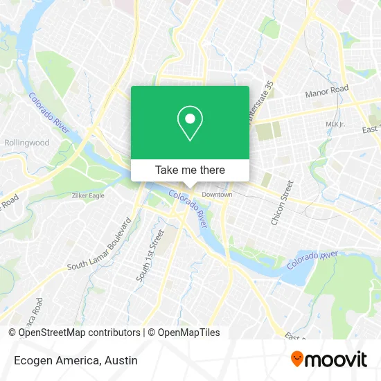 Ecogen America map