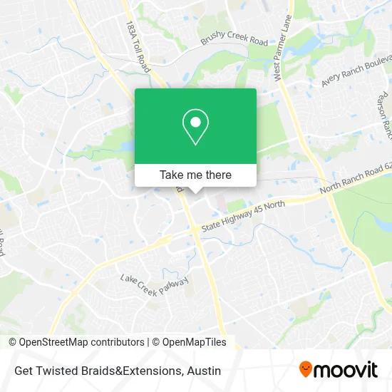 Get Twisted Braids&Extensions map