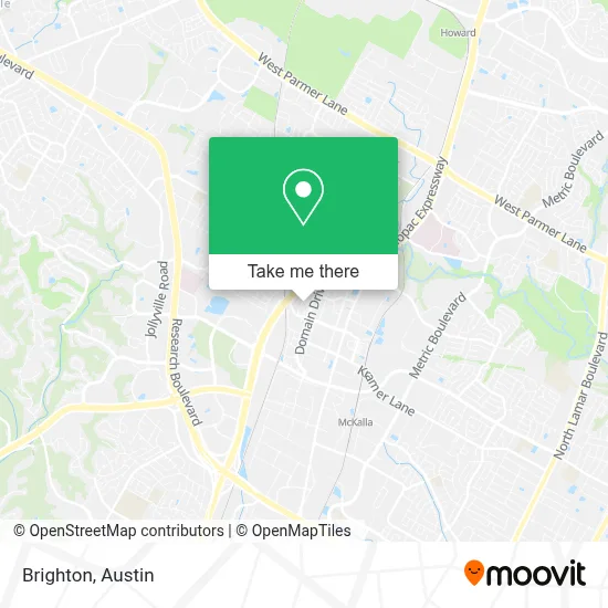Brighton map
