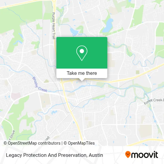 Legacy Protection And Preservation map