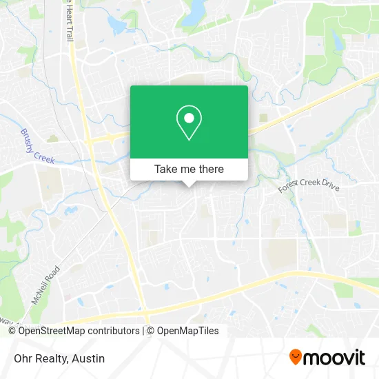 Ohr Realty map