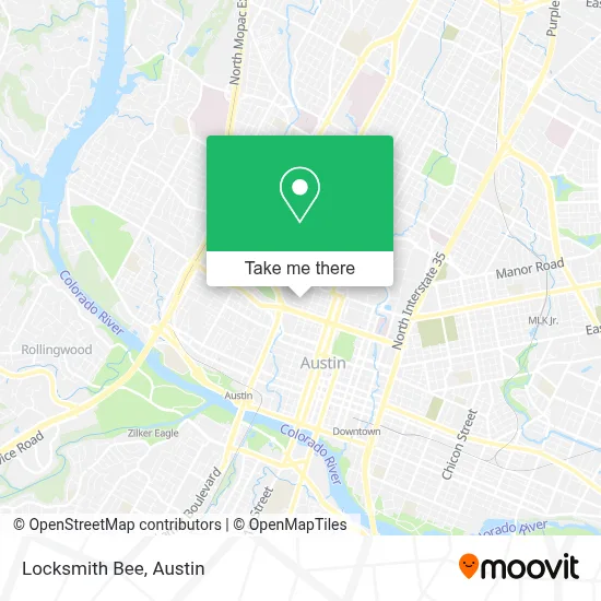 Locksmith Bee map
