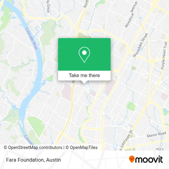 Fara Foundation map