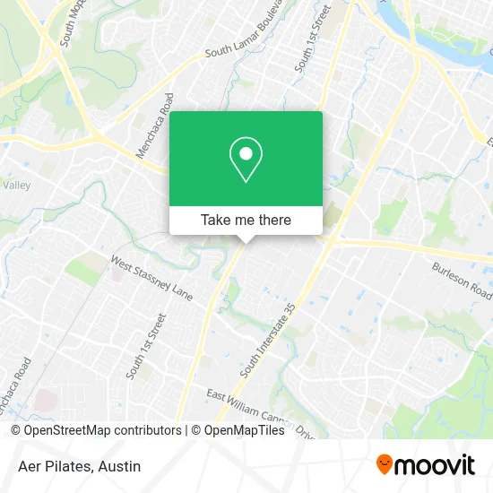 Aer Pilates map