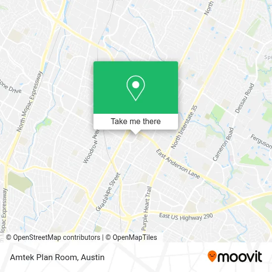 Amtek Plan Room map