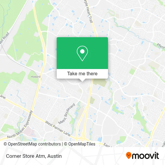 Corner Store Atm map