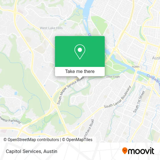 Capitol Services map