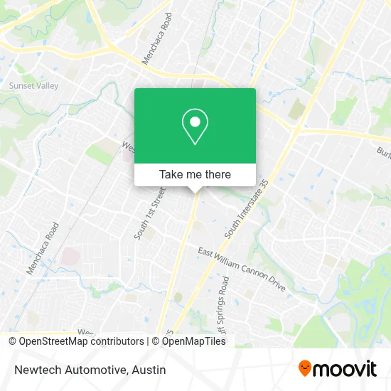 Newtech Automotive map