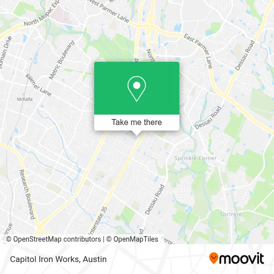 Capitol Iron Works map
