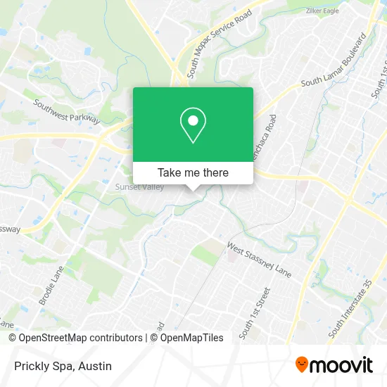 Prickly Spa map