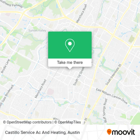 Castillo Service Ac And Heating map