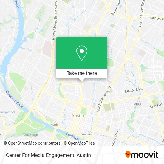 Center For Media Engagement map