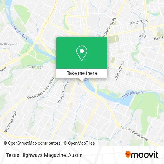Texas Highways Magazine map