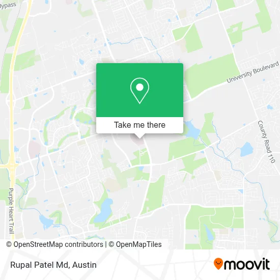 Mapa de Rupal Patel Md