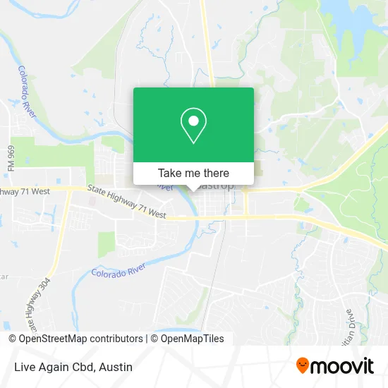Live Again Cbd map