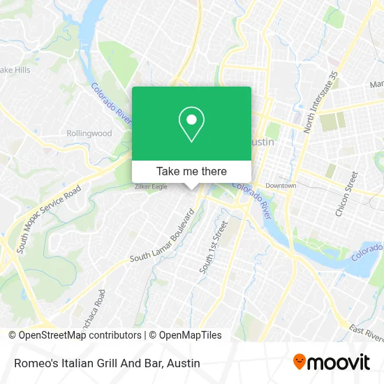 Romeo's Italian Grill And Bar map