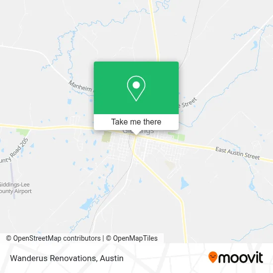 Wanderus Renovations map