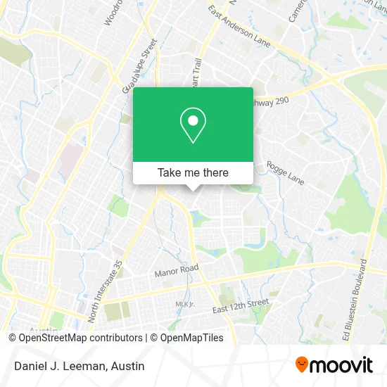 Daniel J. Leeman map