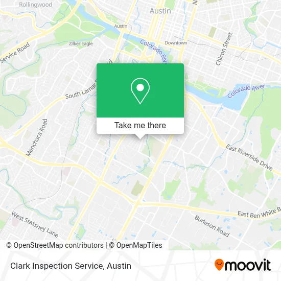 Clark Inspection Service map