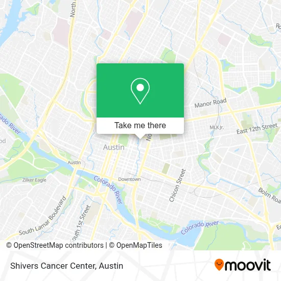 Shivers Cancer Center map