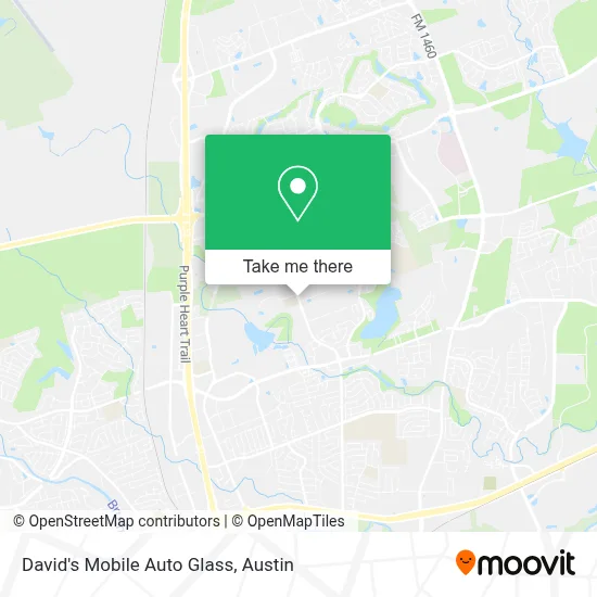 David's Mobile Auto Glass map