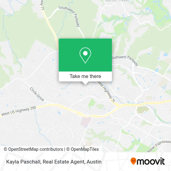 Kayla Paschall, Real Estate Agent map