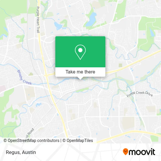 Regus map