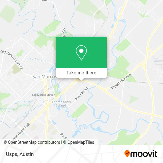 Usps map