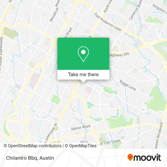 Chilantro Bbq map