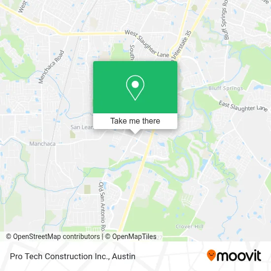 Pro Tech Construction Inc. map