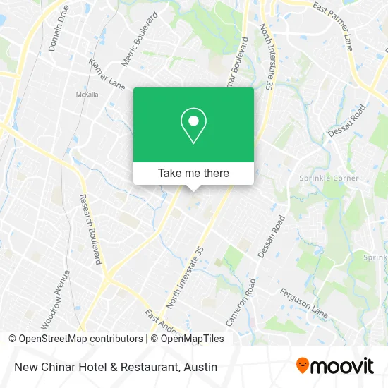 New Chinar Hotel & Restaurant map