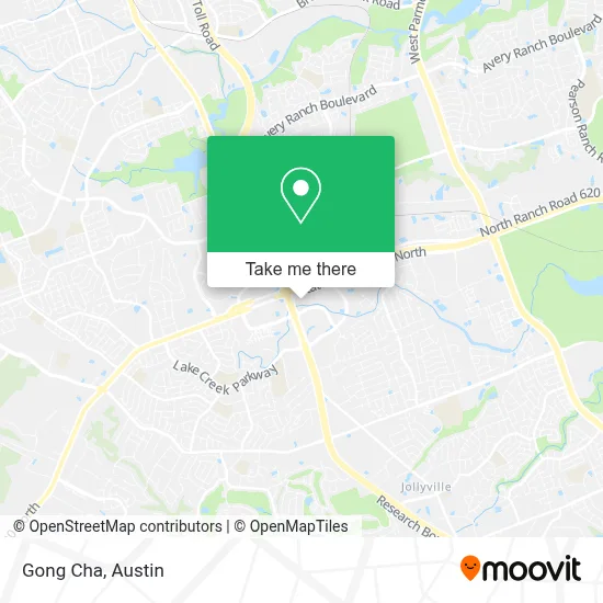 Gong Cha map