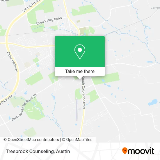 Treebrook Counseling map