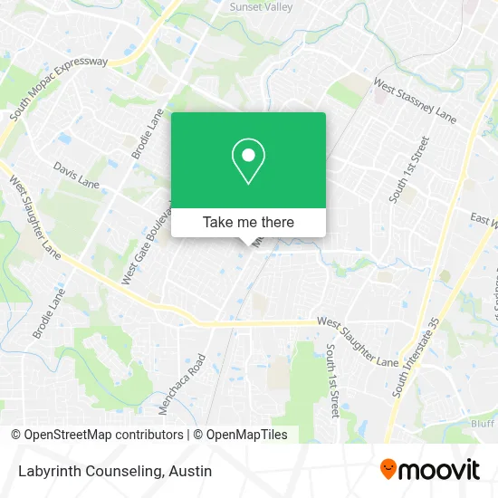 Labyrinth Counseling map