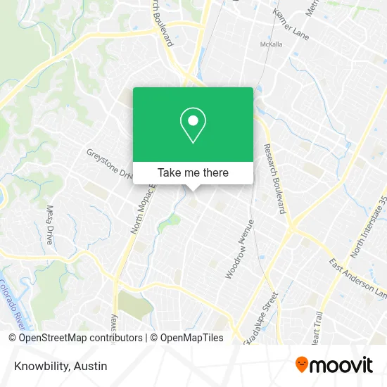 Knowbility map