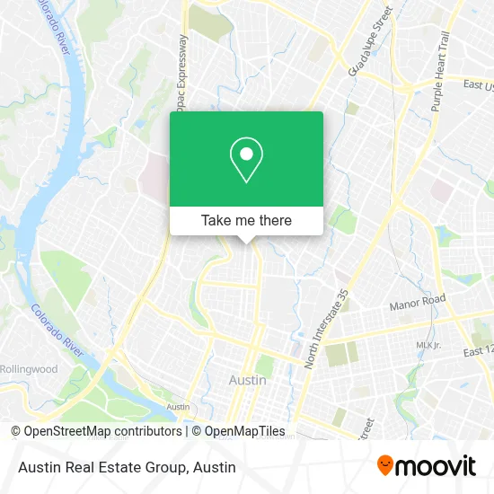 Austin Real Estate Group map
