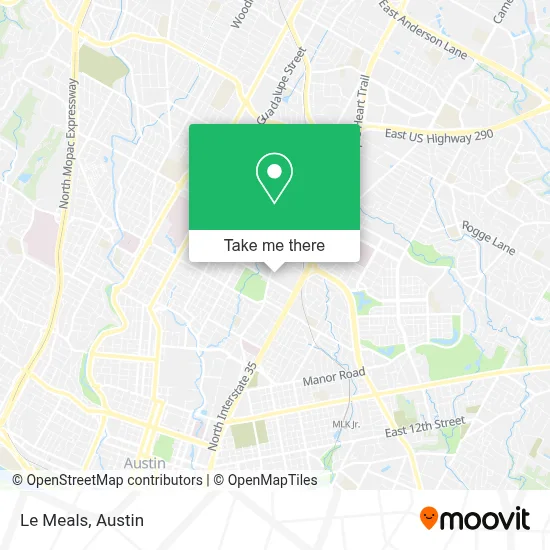 Le Meals map