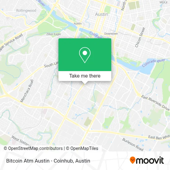 Bitcoin Atm Austin - Coinhub map