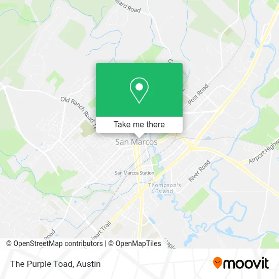 The Purple Toad map