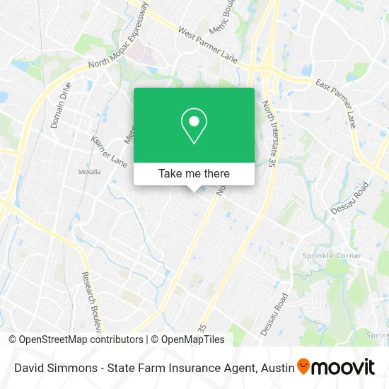 David Simmons - State Farm Insurance Agent map