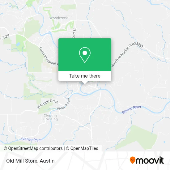 Old Mill Store map