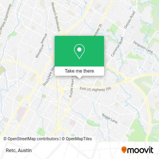 Retc map