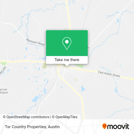Tsr Country Properties map