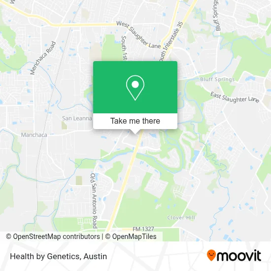 Health by Genetics map